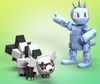 Mega Construx Pokemon Machop Vs. Galarian Zigzagoon