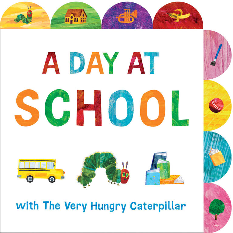 A Day at School with The Very Hungry Caterpillar - English Edition