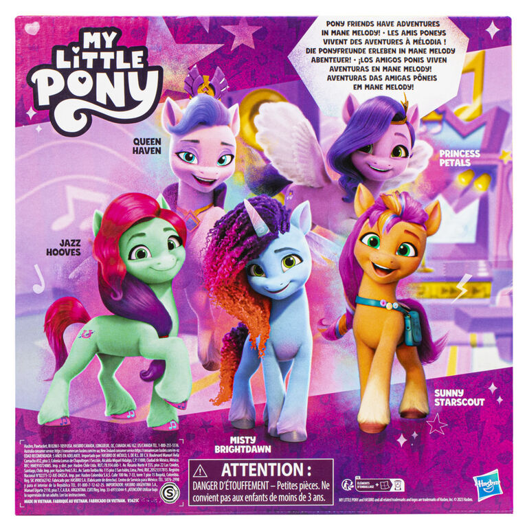 My Little Pony Toys, Make Your Mark Small Dolls Collection, 5 Pony Dolls - R Exclusive