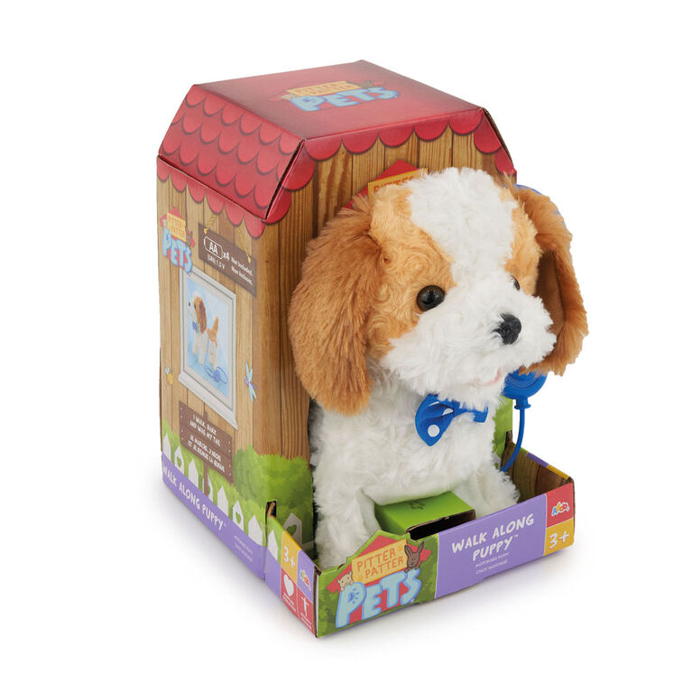 Pitter Patter Pets Walk Along Puppy Brown and White Beagle - R Exclusive
