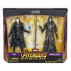 Série Marvel Legends Avengers : La Guerre de l'infini - Figurines Loki et Corvus Glaive - Notre exclusivité