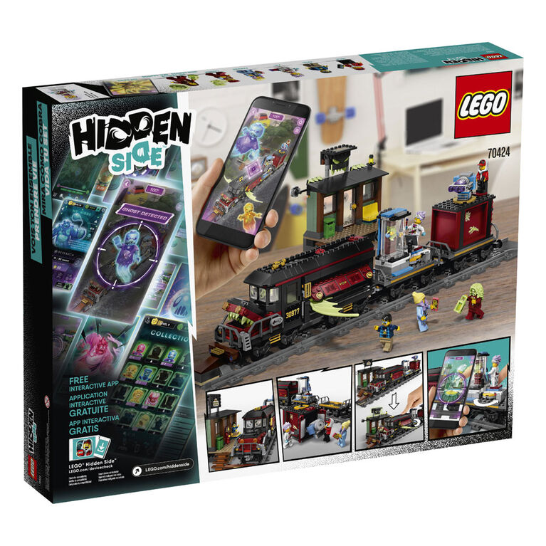 LEGO Hidden Side Le train-fantôme 70424