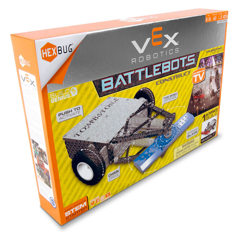 BattleBots VEX Robotics de HEXBUG - Tombstone