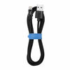 Blu Element  Câble Tressé de Charge/Sync Lightning vers USB 6ft Noir