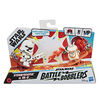 Star Wars Battle Bobblers First Order Stormtrooper Vs BB-8 Clippable Battling Action Figure