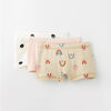 pretty cotton boxer briefs, 12-24m - pink
