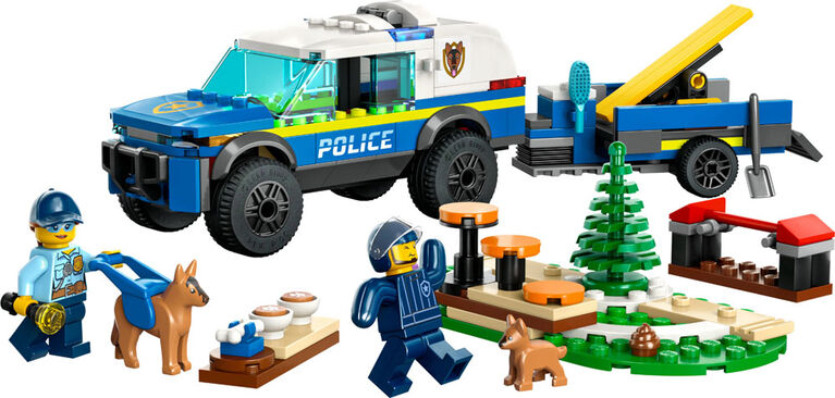 LEGO City Mobile Police Dog Training 60369 Building Toy Set (197 Pieces)
