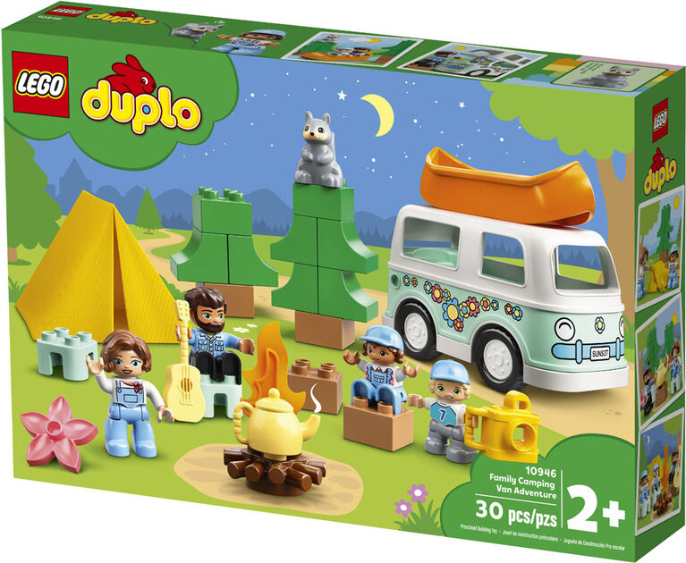 LEGO DUPLO Town Les aventures en autocaravane en famille 10946 (30 pièces)