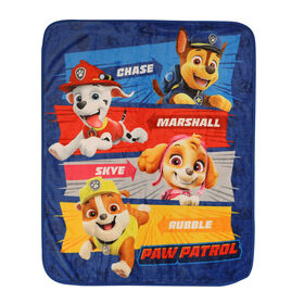 Paw Patrol couverture 36 x 45 pouces