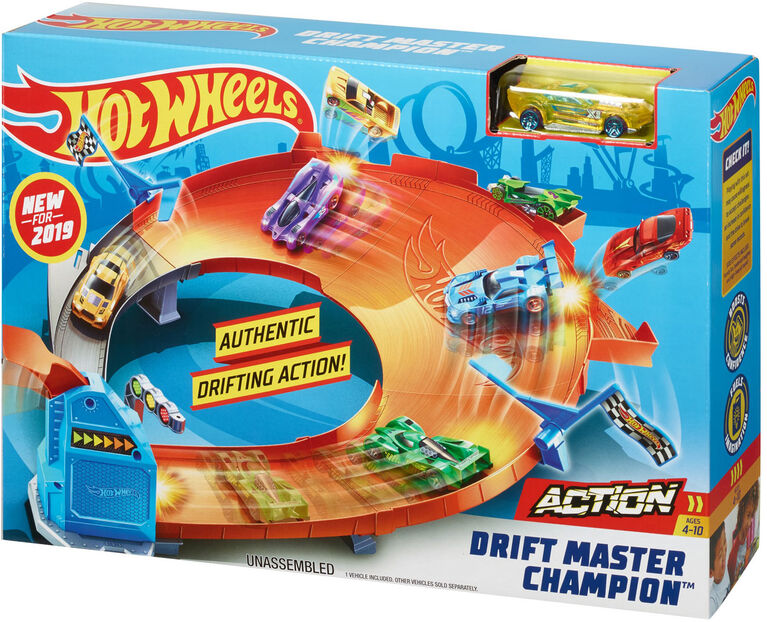 Hot Wheels Drift Master Champion, Playset - English Edition