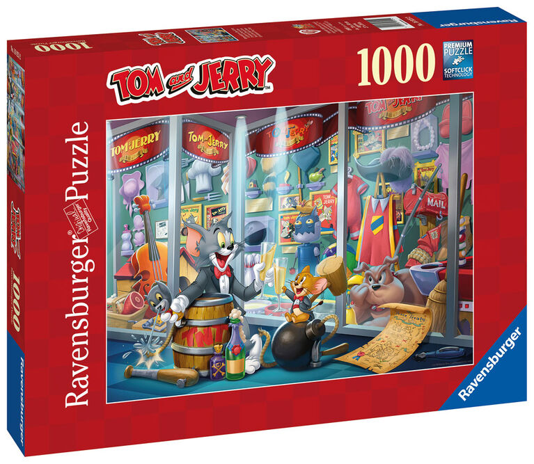 Ravensburger Tom and Jerry: Hall of Fame 1000-Piece Jigsaw Puzzle