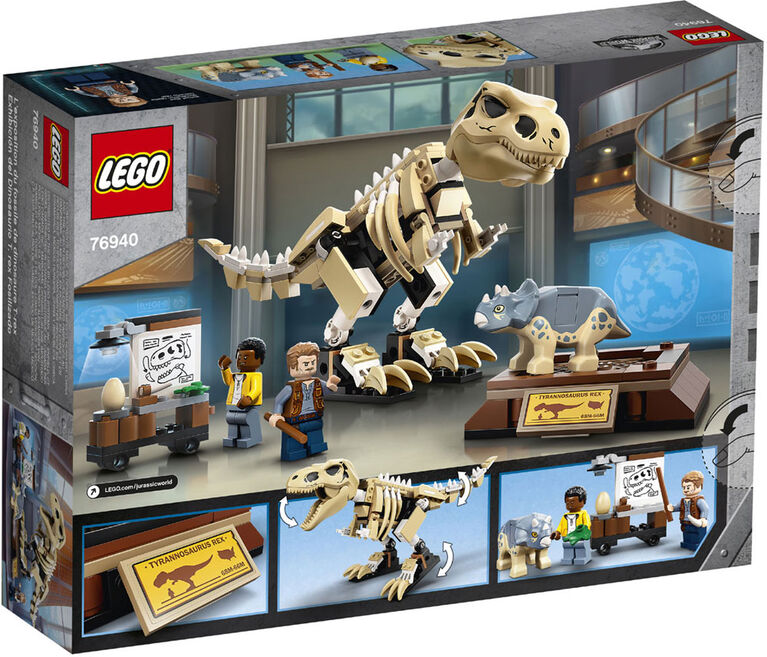 LEGO Jurassic World T. rex Dinosaur Fossil Exhibition 76940 (198 pieces)