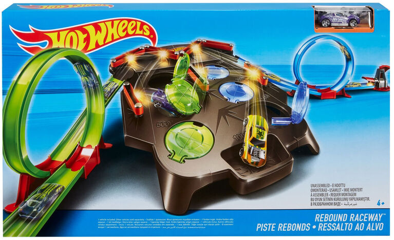 Hot Wheels - Coffret de jeu Piste Ricochets. - Notre Exclusivité