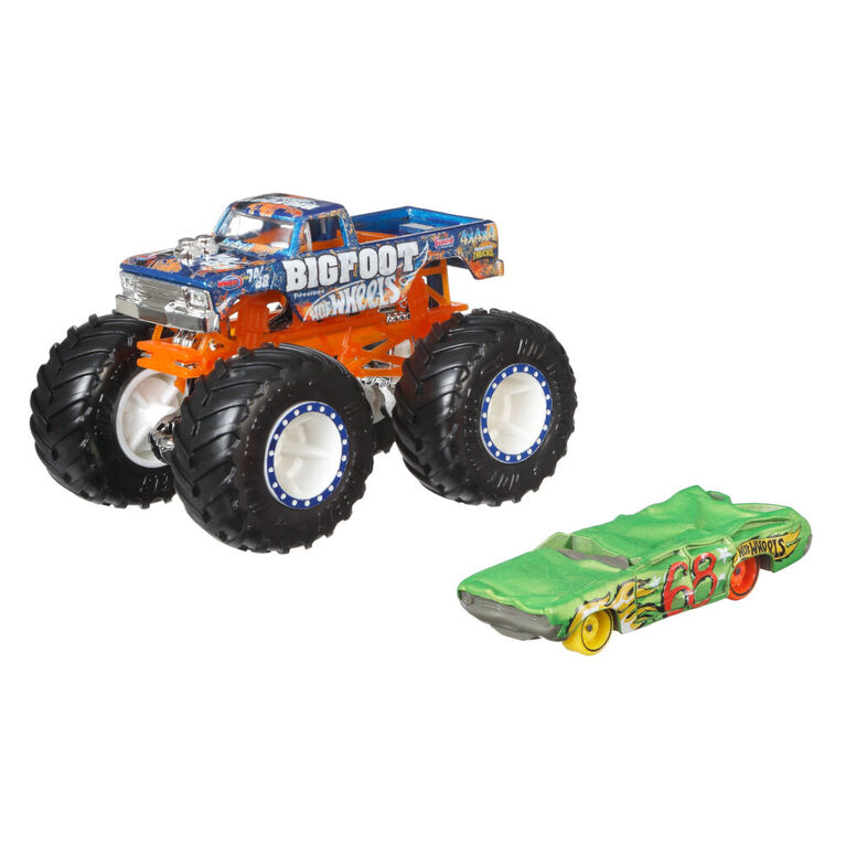 Hot Wheels Monster Trucks Vehicle 2-Pack