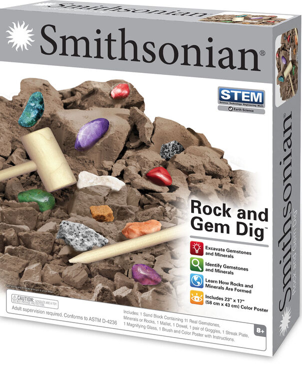 Smithsonian Rock and Gem Dig