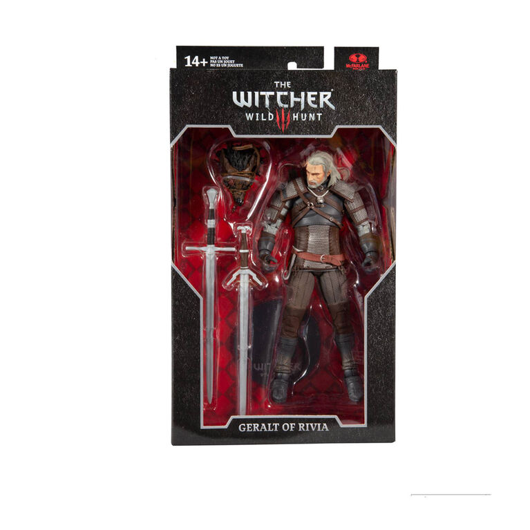 The Witcher - Figurine Geralt of Rivia 7 pouce