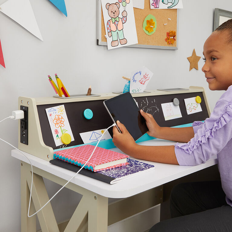 Bureau 2 en 1 avec tableau de Little Tikes