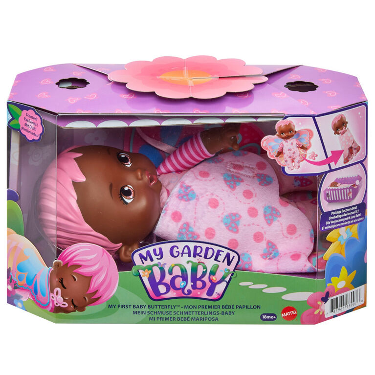My Garden Baby - Mon Premier Bébé Papillon - Rose - Notre exclusivité