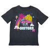 T-shirt à manches courtes Trolls - Noir - 4