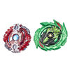 Beyblade Burst Surge Speedstorm Origin Achilles A6 and Tyros T6 Spinning Top Dual Pack