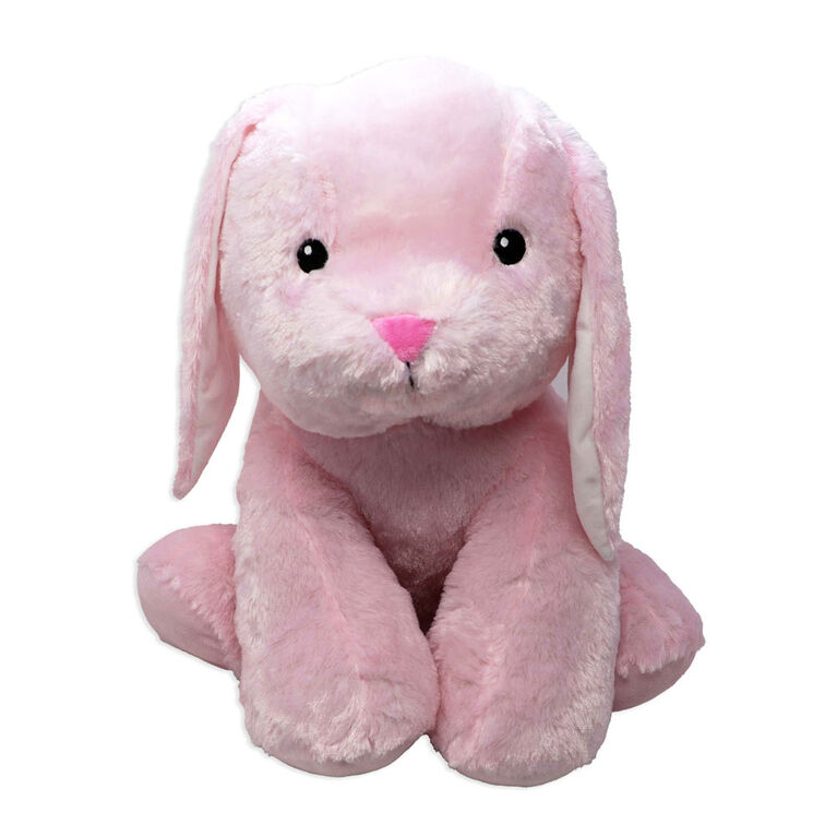 Plushies by Baby Mode Peluche lapin rose - 18"
