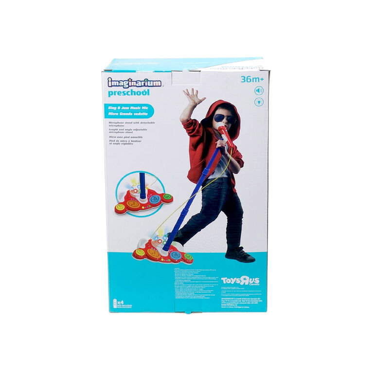 Imaginarium Preschool - Sing & Jam Music Mic - Blue & Red