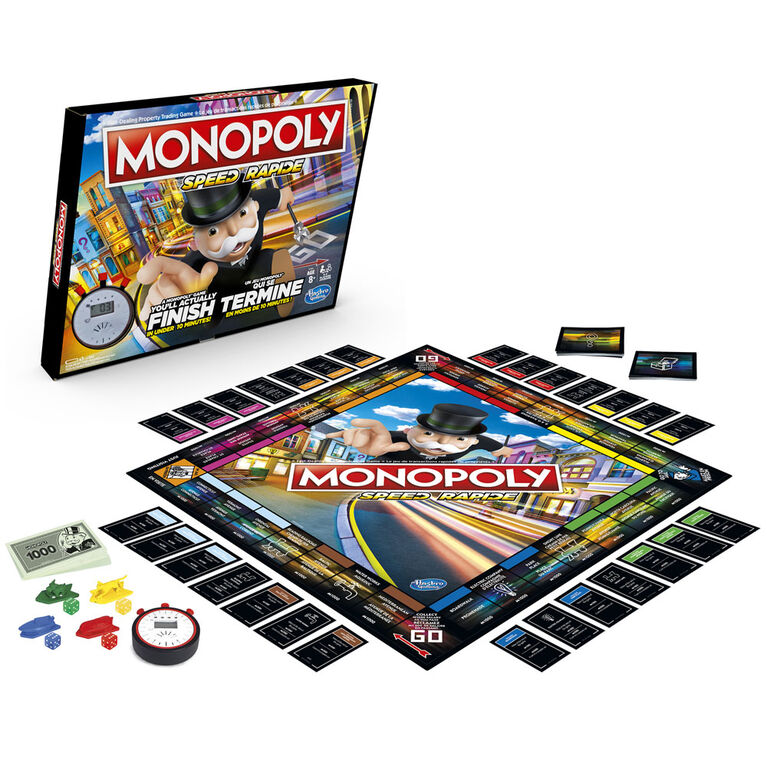 Monopoly Speed, Fast-playing Monopoly Board Game