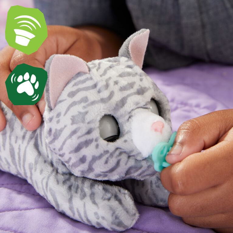 furReal Newborns Kitty Interactive Animatronic Plush Toy: Electronic Pet