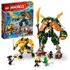 LEGO NINJAGO Lloyd and Arin's Ninja Team Mechs 71794 Building Toy Set (764 Pieces)