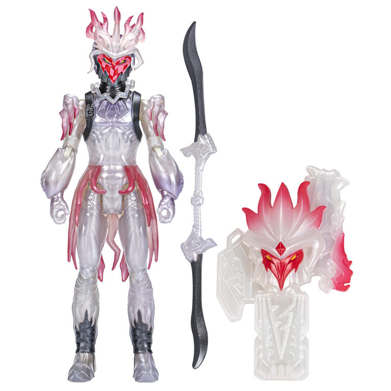 Power Rangers Dino Fury Roi du Néant, figurine Power Rangers à l'échelle 15 cm