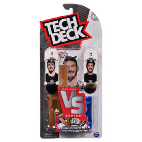 Tech Deck, Plan B Skateboards Versus Series, Collectible Fingerboard 2-Pack and Obstacle Set