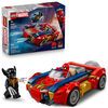 LEGO Marvel Spider-Man La Voiture de Spider-Man contre Wolverine Venomis&eacute; - Jouet de Construction de Superh&eacute;ros pour Enfants - 76336