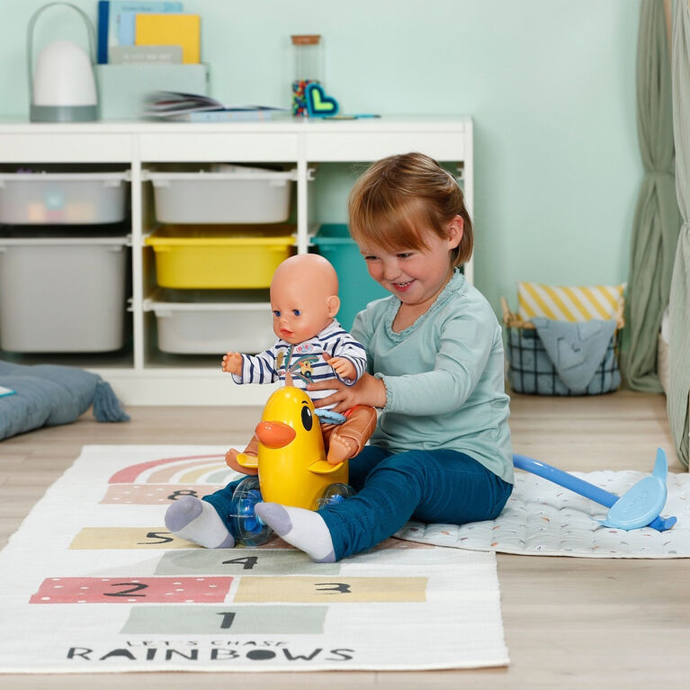 BABY born Push Along Berta Duck