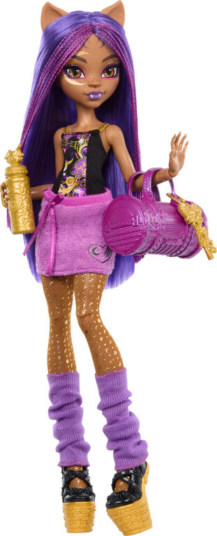 Monster High Skulltimate Secrets Monster Mysteries Playset, Clawdeen Wolf Doll with 19+ Surprises