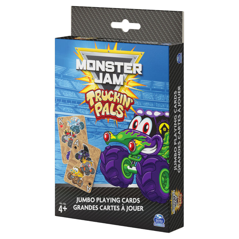 Monster Jam Jumbo Playing Cards