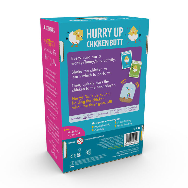 Hurry Up Chicken Butt - English Edition