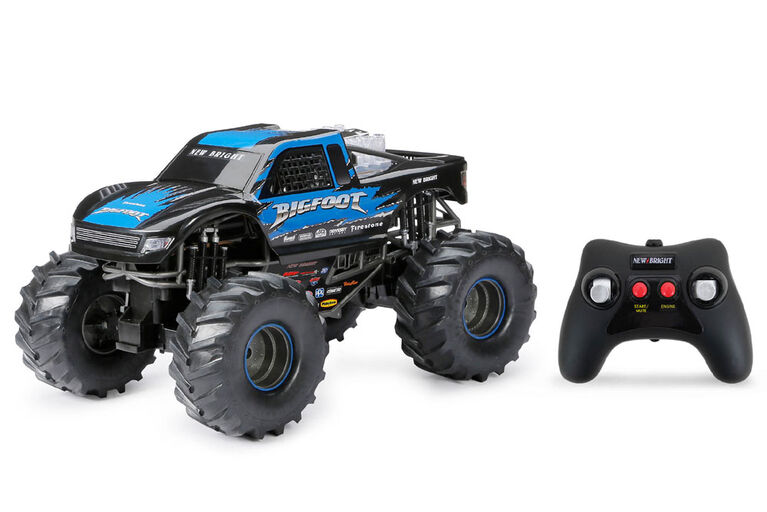 1:10 R/C Bigfoot Monster Truck with Lights and Sounds