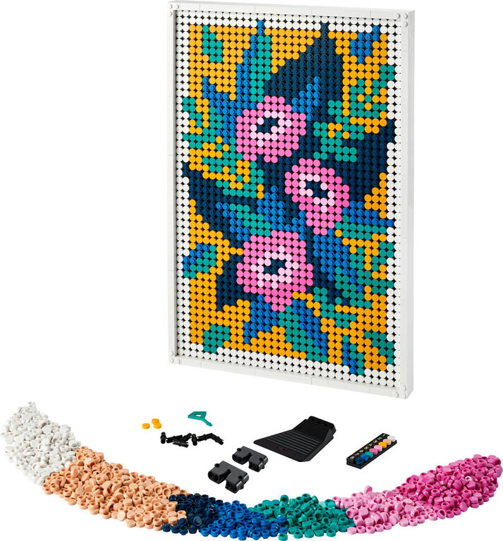 LEGO Art - Art floral 31207 Ensemble de construction (2 870 pièces)