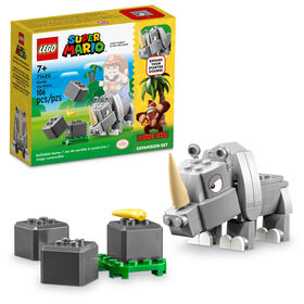 LEGO Super Mario Ensemble d'extension Rambi le rhinocéros 71420 (106 pièces)