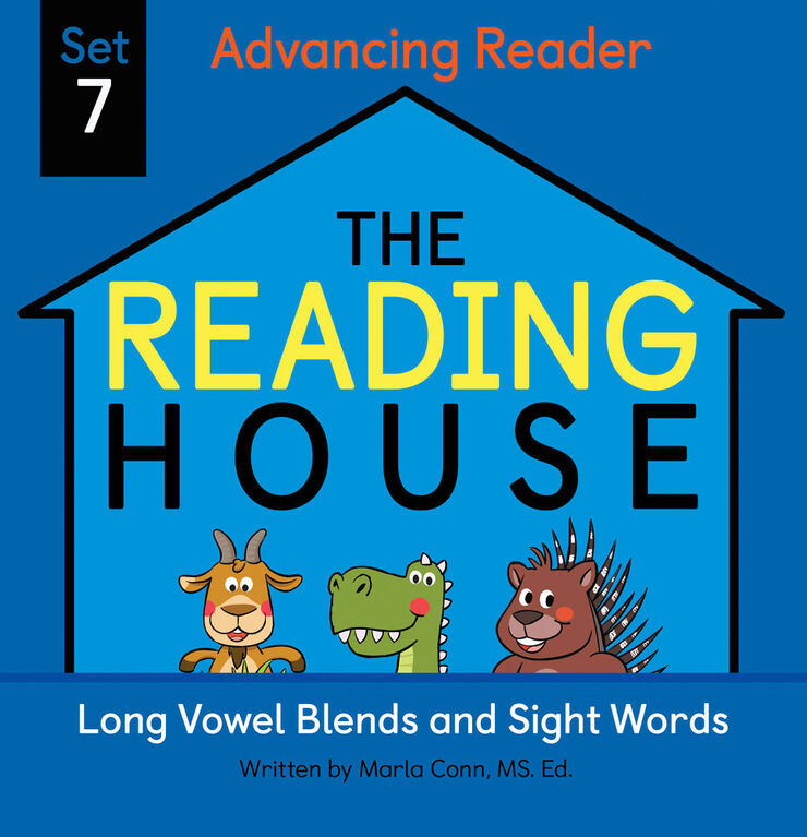The Reading House Set 7: Long Vowel Blends and Sight Words - Édition anglaise