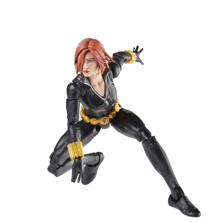 Hasbro Marvel Legends Series Black Widow Avengers 60th Anniversary Collectible 6 Inch Action Figure - R Exclusive