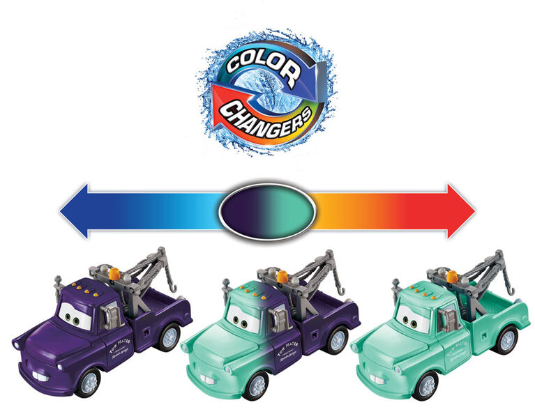 Disney/Pixar - Les Bagnoles - Color Changers - Mater