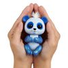 Fingerlings Glitter Panda - Archie (Blue) - Interactive Collectible Baby Pet
