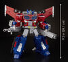 Transformers Generations War for Cybertron : Siege, figurine de classe leader Optimus Prime Amélioration galactique WFC-S40.