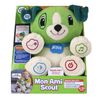 LeapFrog My Pal Scout, infant plush toy with personalization, music and lullabies, learning content for baby to toddler French Edition