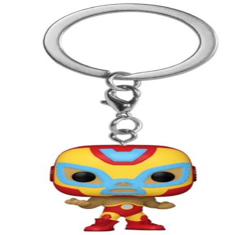 Funko POP! Keychain: Marvel Luchadores - Iron Man