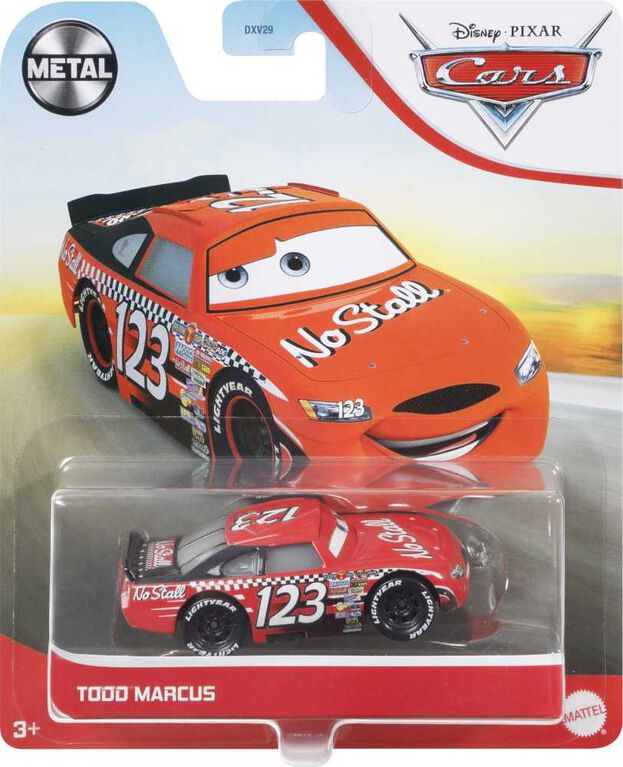 Disney Pixar Cars Todd Marcus Vehicle