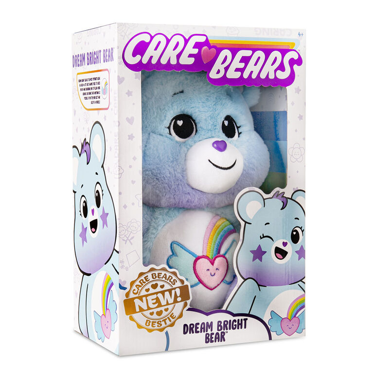 Peluche Care Bears 14" - Dream Bright Bear - Matériau doux et confortable !