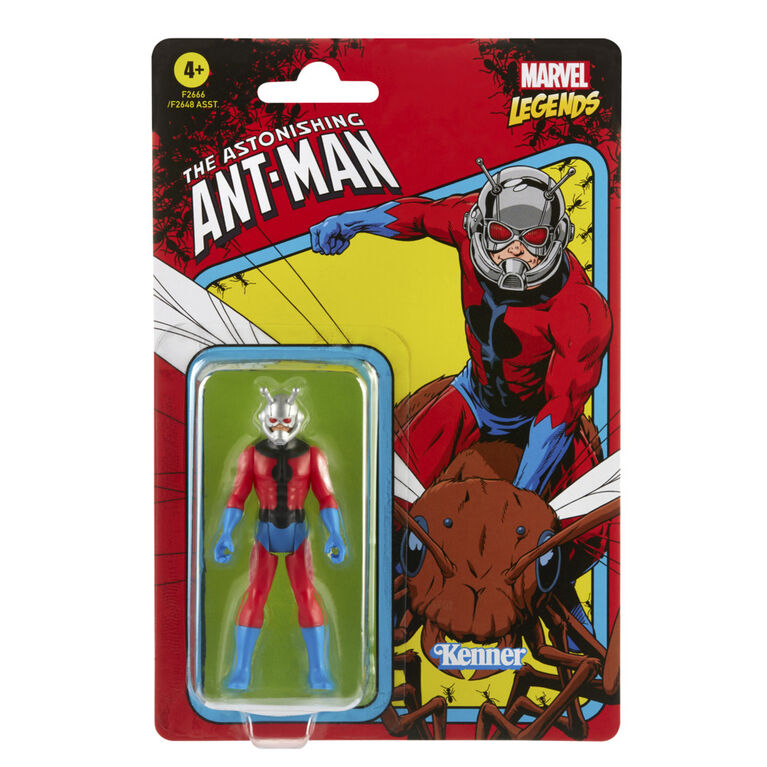 Marvel Legends 3.75-inch Retro 375 Collection Ant-Man Action Figure Toy