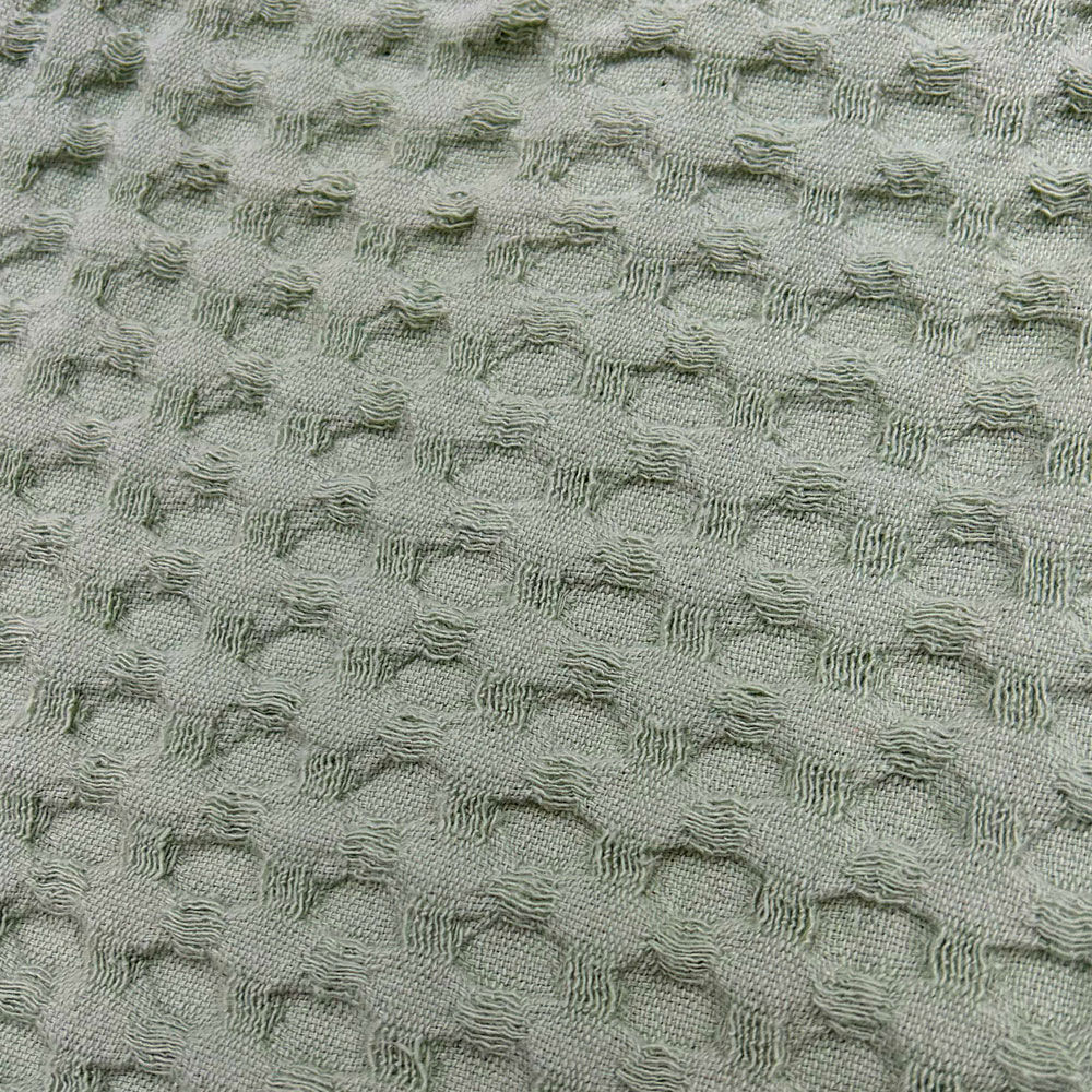 Koala Baby - Sage Muslin Ottoman Weave Blanket